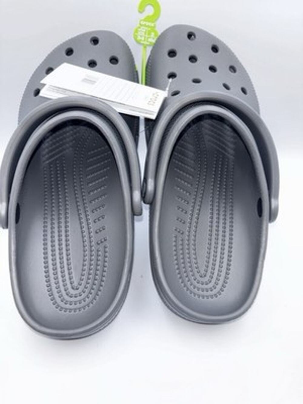 Size m7/w9 Crocs Women's Classic Clog Authentic Shoe Style 10001 Slate Gray NEW